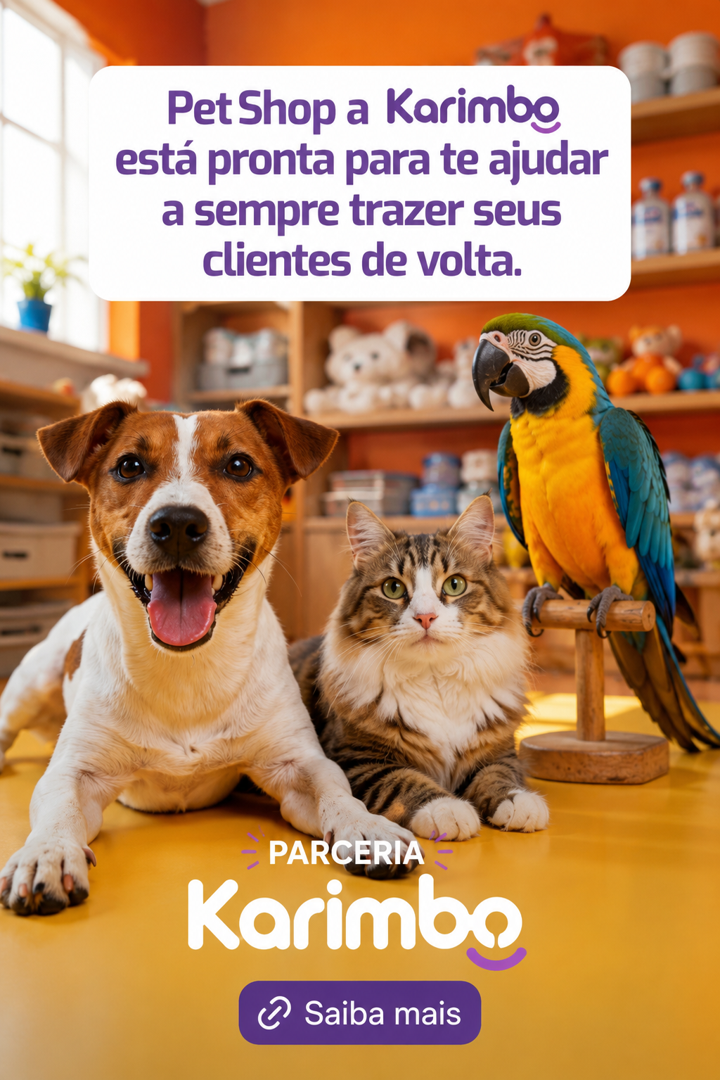 Parceria Karimbo Pet Shop